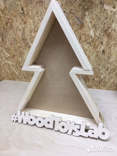 Деревянные елки-боксы