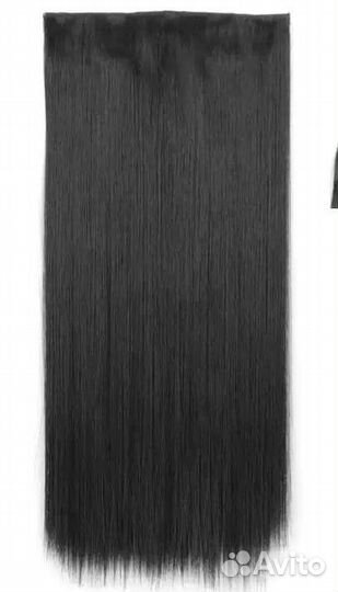 Волосы на заколках