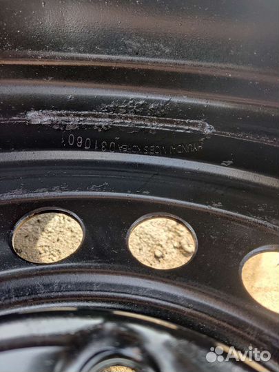 Штампованные диски r16 на KIA