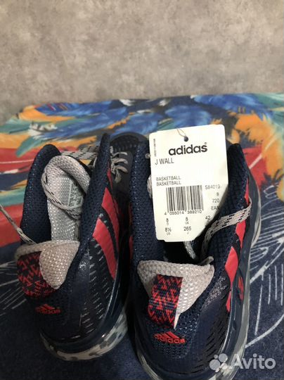 Кроссовки adidas мужские J Wall UK8 s84019 новые