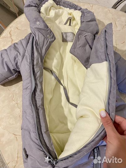 Зимний кобинезон для малыша