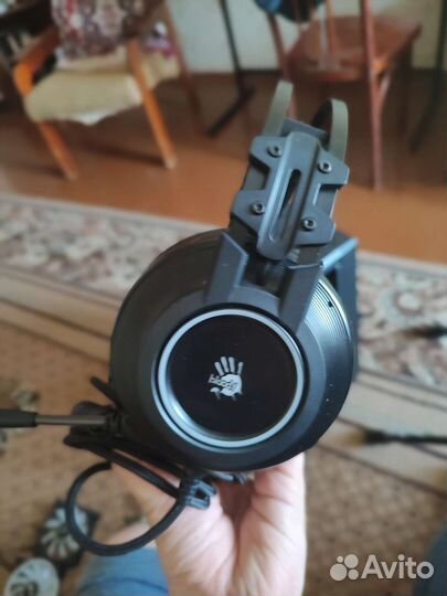 Игровые наушники с микрофоном Bloody G528c