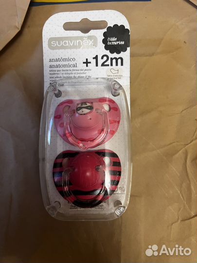 Пустышка suavinex 12m