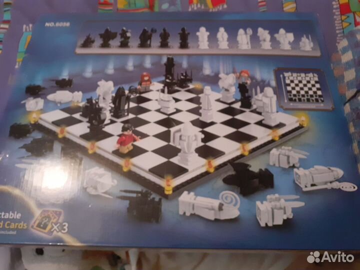 Новый конструктор Лего шахматы гаррипоттер