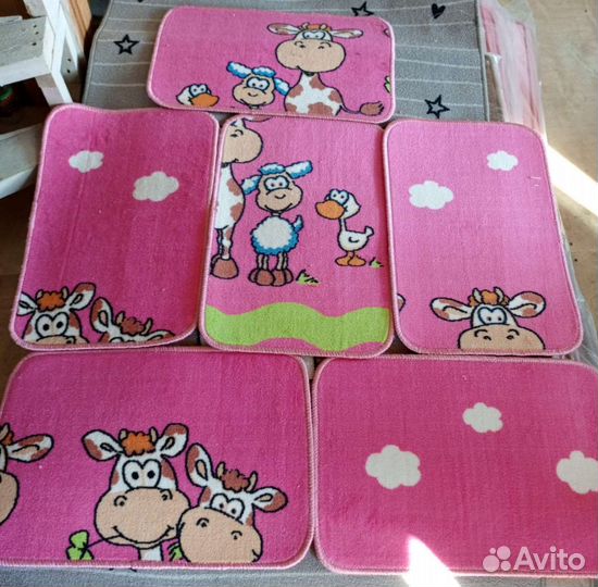 Маленькие коврики 40*60см