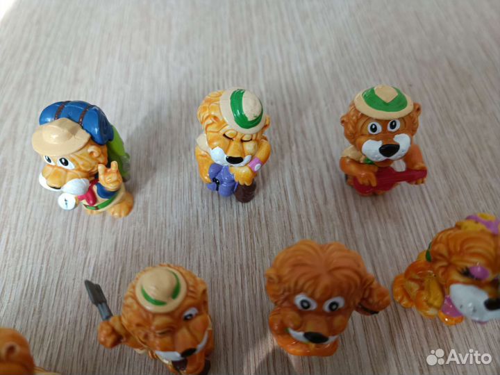 Игрушки из киндера 90х/ Львы