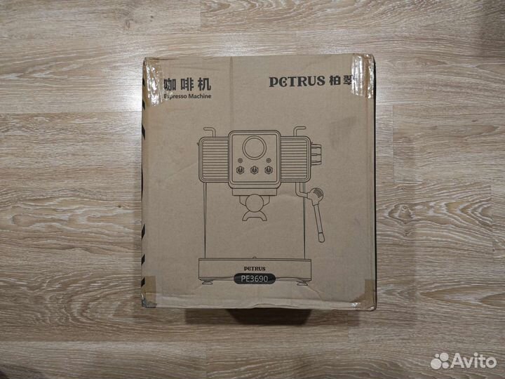 Кофеварка эспрессо Petrus PE3690