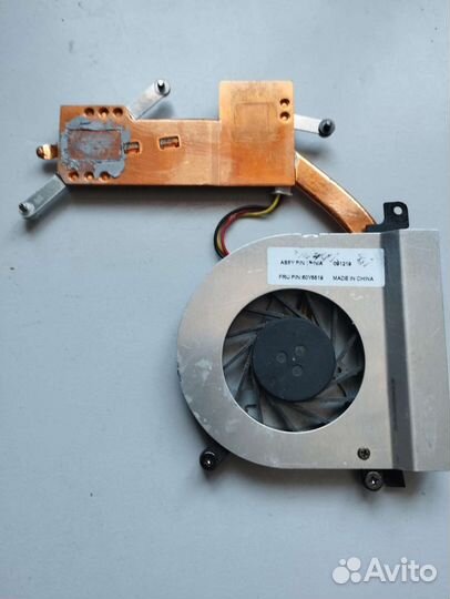 Термотрубка вентиль Lenovo Edge 13