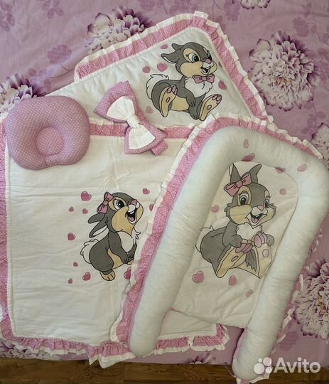 Комплект на выписку для девочки