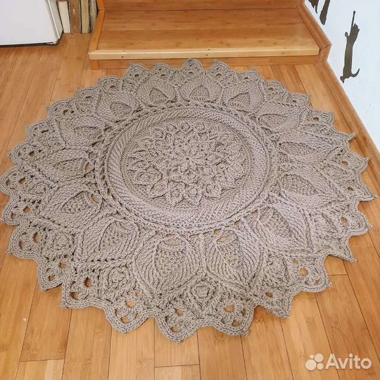 Ковер крючком