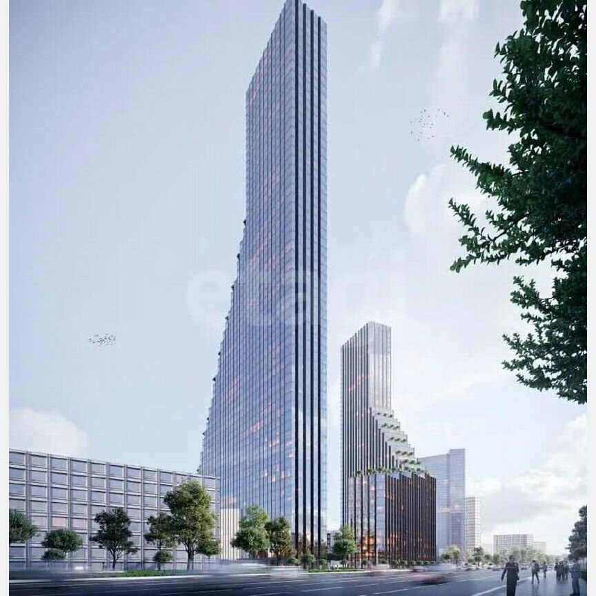 1-к. квартира, 37 м², 8/58 эт.