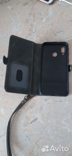 Samsung a40 чехол кошелёк