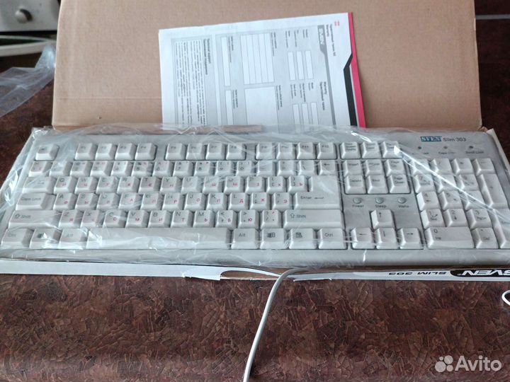 Клавиатура Sven Slim 303 Новая