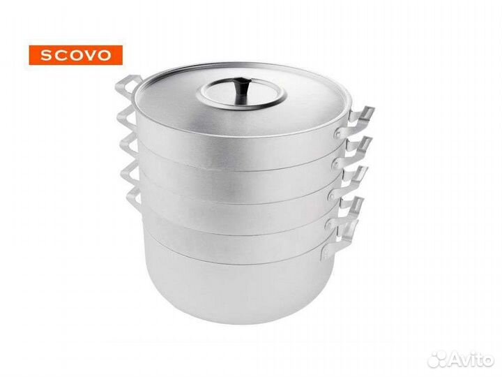 Кастрюля алюминиевая