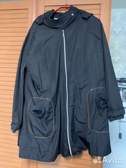 Плащ утепленный