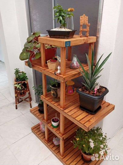 Стеллаж полка для цветов