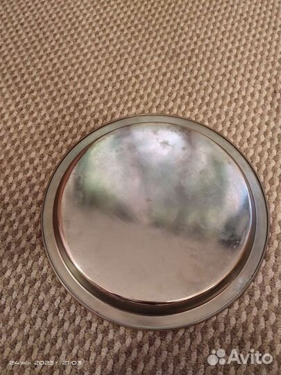 Поднос алюминиевый СССР