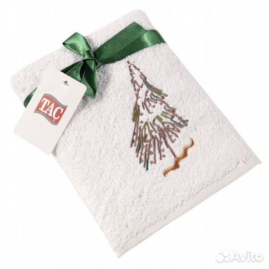 Полотенце махр. TAC New Year 50х90см белое, арт.80
