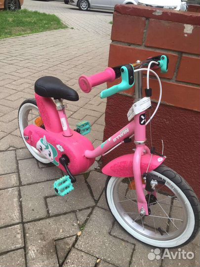 Велосипед btwin для девочки 3-5 лет