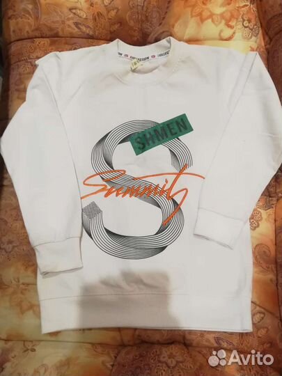 Кофта, поло для мальчика 140