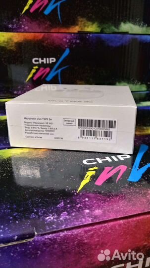 Наушники беспроводные Vivo TWS 2e Black