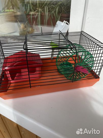 Клетка-переноска для хомяков