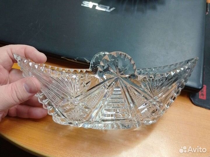 Хрустальная ваза СССР 1