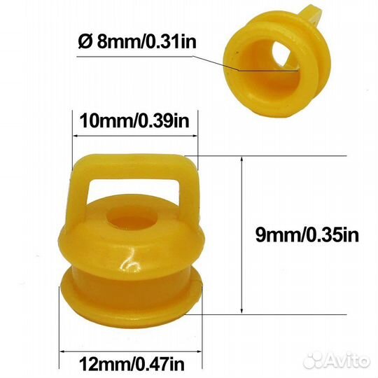 Резиновая втулка для троса переключения Cruze