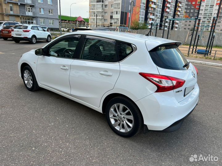 Nissan Tiida 1.6 CVT, 2015, 81 000 км