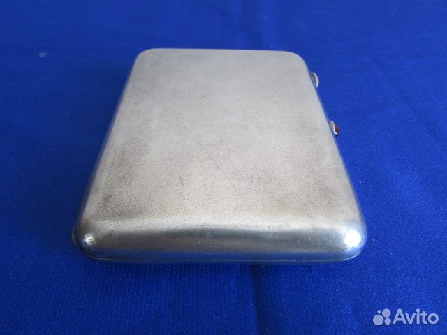 Портсигар серебряный 875 пробы