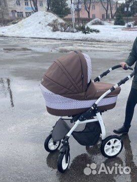 Коляска 2 в 1 индиго