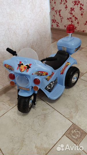 Детский мотоцикл на аккумуляторе бу