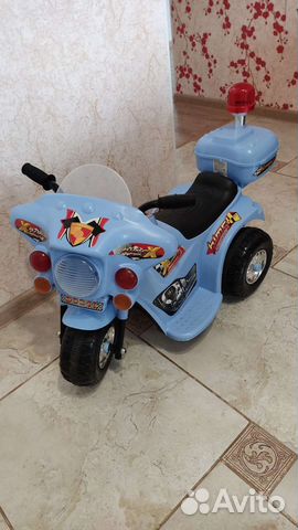 Детский мотоцикл на аккумуляторе бу