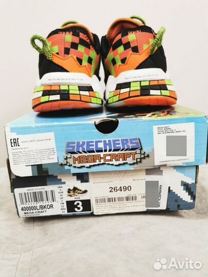 Кроссовки skechers minecraft детские