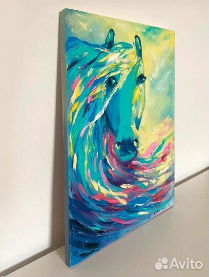 Картина с Лошадью