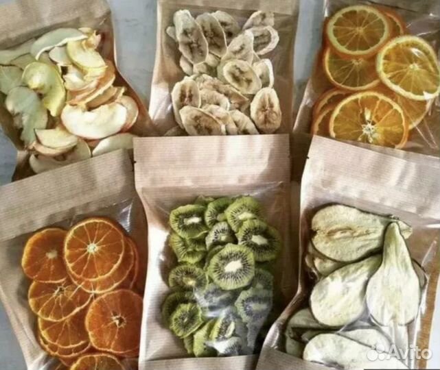 Сушеные фрукты/ фрипсы/ полезные чипсы