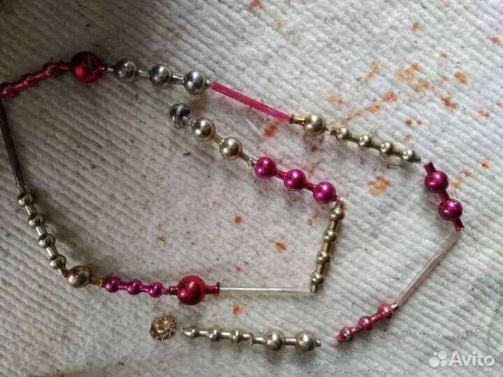 Елочные игрушки Советского времени