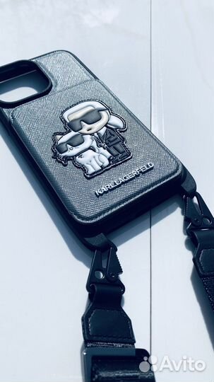 Чехол-бандольер Karl Lagerfeld, iPhone 13 Pro Max