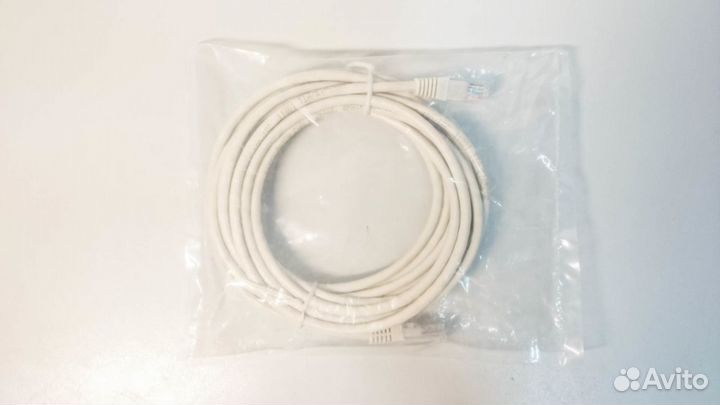 Patch cord 5 м UTP кат 5E HyperLine