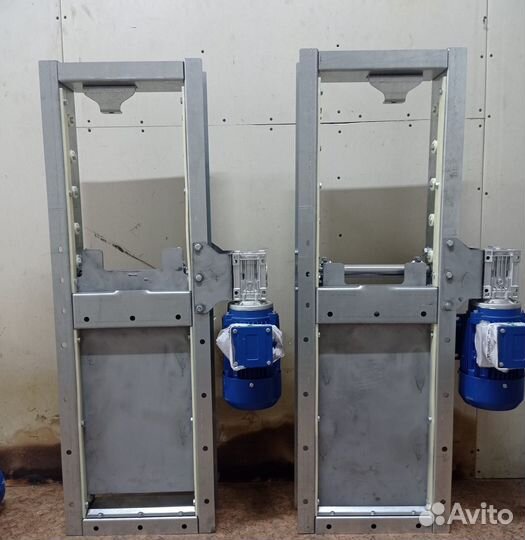 Задвижка шиберная с электрическим приводом