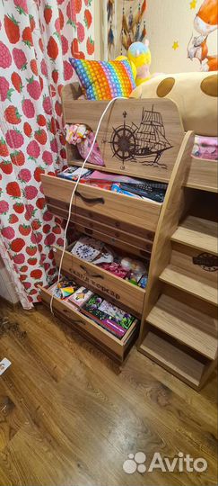 Кровать со столом Корсар