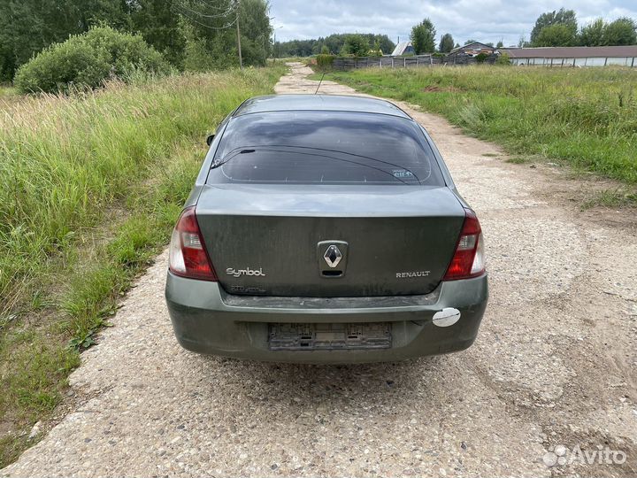 Разбор renault symbol, запчасти Clio