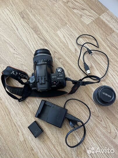 Зеркальный фотоаппарат sony a33