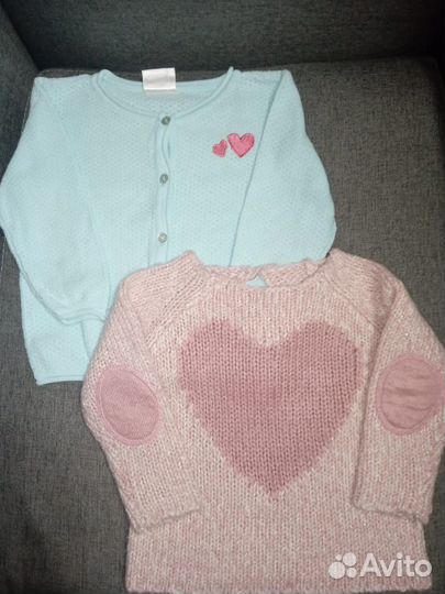 Вещи пакетом для девочки 80 86