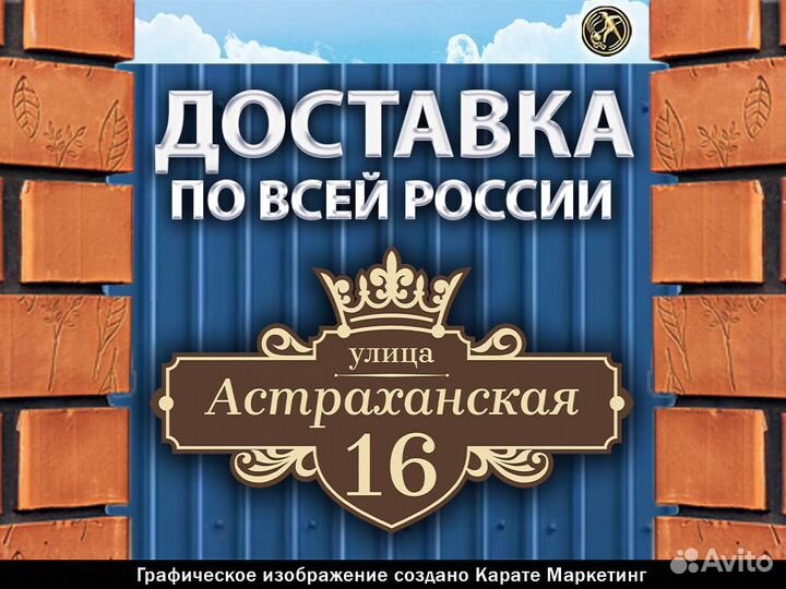 Адресная табличка 