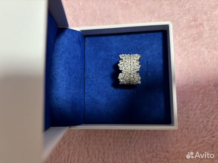 Кольцо крупное бижутерия