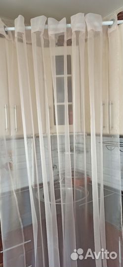 Штора тюль органза
