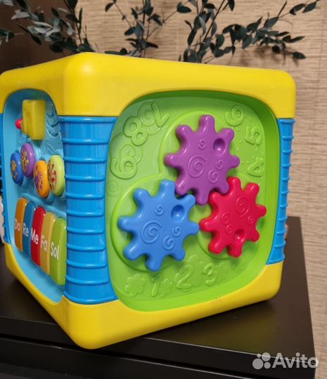 Игрушки кубик-сортер