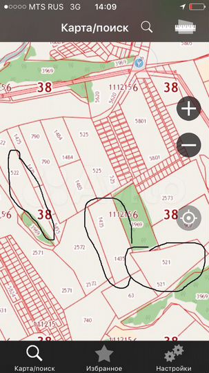 Участок 7,59 га (СНТ, ДНП)