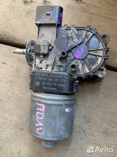 Моторчик стеклоочистителя Поло 5 разборка